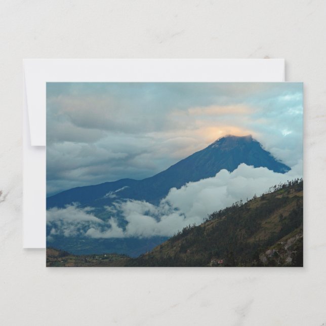 Tarjeta Tungurahua, Ecuador (Anverso)