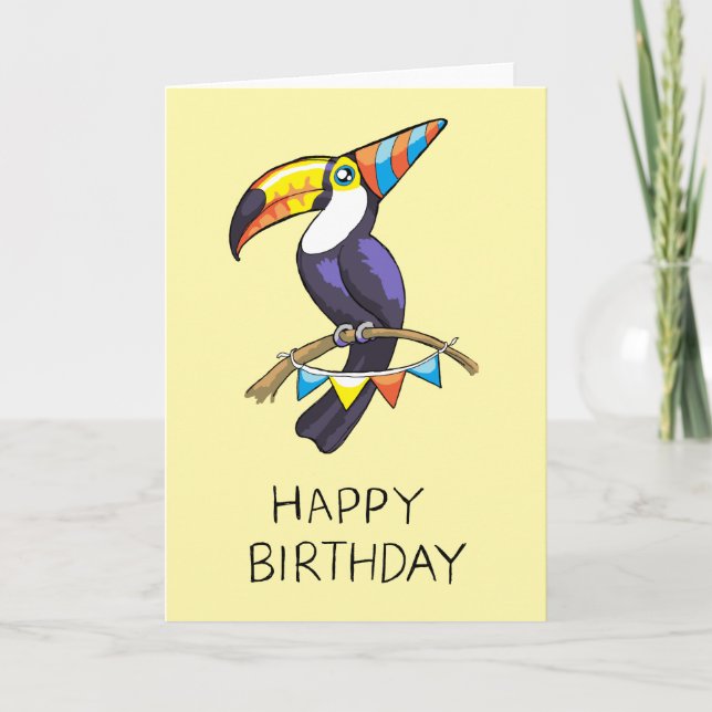 Tarjeta Turca de Cumpleaños Feliz (Anverso)