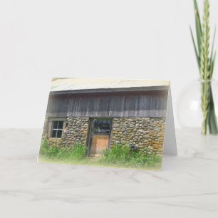 Tarjeta Turco Barn Notecard