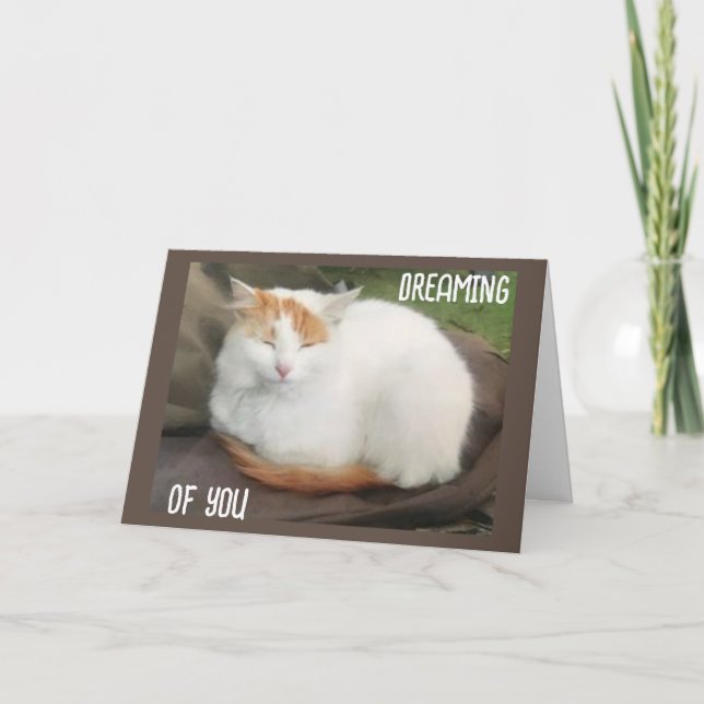 TARJETA ¡TURKISH VAN TE DICE "FELIZ DÍA DE GRADUACIÓN"! (Anverso)