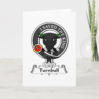Tarjeta Turnbull Clan Escudo