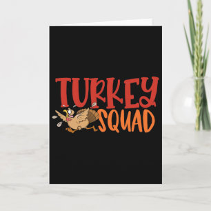 Tarjeta Turquía Trot Squad es un divertido juego de acción