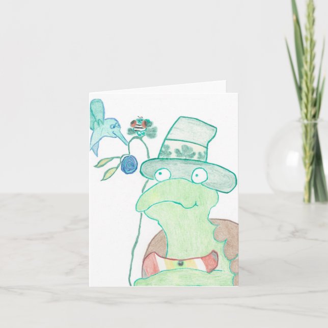 Tarjeta Turtle Notecard (Anverso)