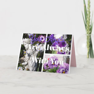 Tarjeta Tus ángeles siempre están contigo, mejor carta