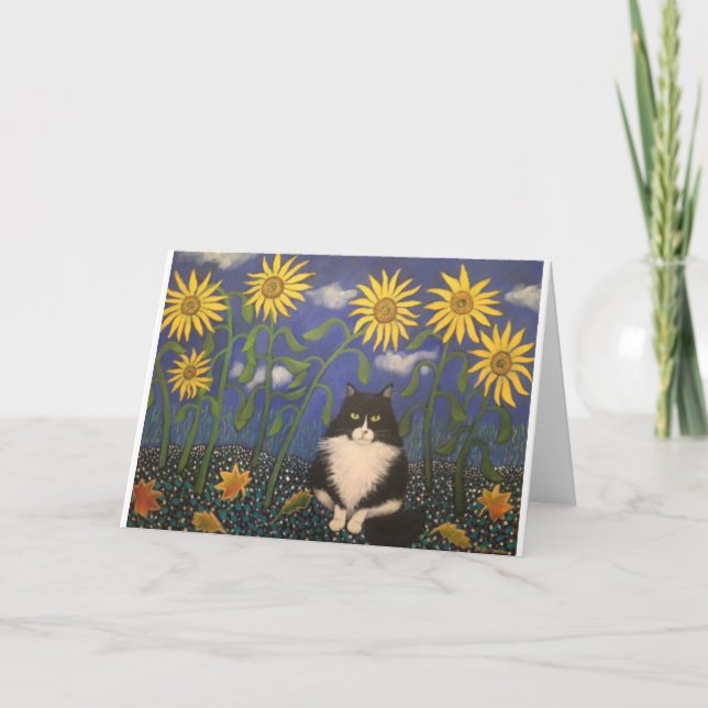 Tarjeta Tuxedo Sunset (Anverso)