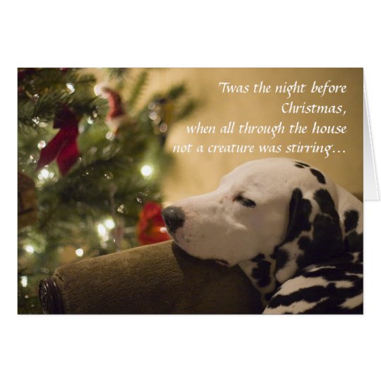 Tarjeta 'Twas la noche antes…