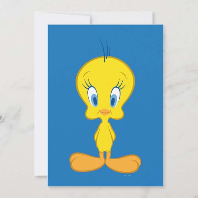 Tarjeta TWEETY™ | Pajarito Inocente (Anverso)