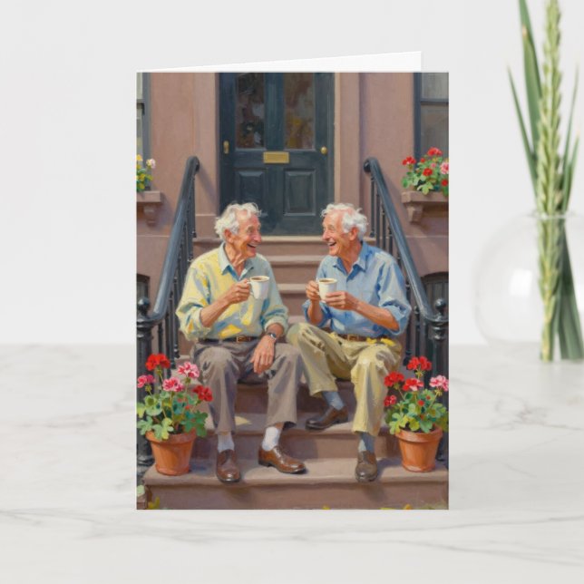 Tarjeta Twin Coots Coffee Club Birthday All-Occasion Card (Anverso)