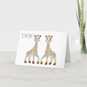 TARJETA ****TWIN*** FELIZ CUMPLEAÑOS A MI HERMANA FAVORITA
