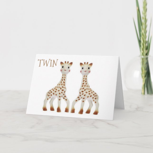 TARJETA ****TWIN*** FELIZ CUMPLEAÑOS A MI HERMANA FAVORITA (Anverso)