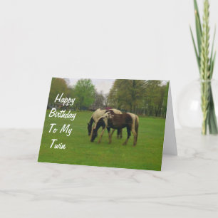 TARJETA **TWIN, LISTO PARA CELEBRAR** EL CUMPLEAÑOS