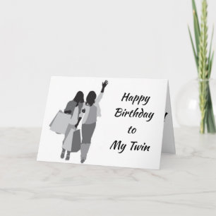 TARJETA ***TWIN*** SE VE "FABULOSO" EN "TU CUMPLEAÑOS"
