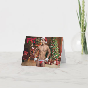 Tarjeta TWINK personalizado: Todo lo que quiero para Navid