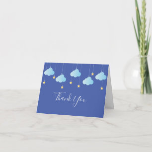 Tarjeta Twinkle Twinkle Little Star Gracias Azul