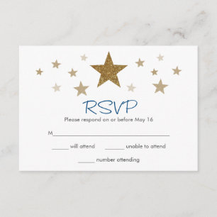 Tarjeta Twinkle Twinkle Little Star RSVP