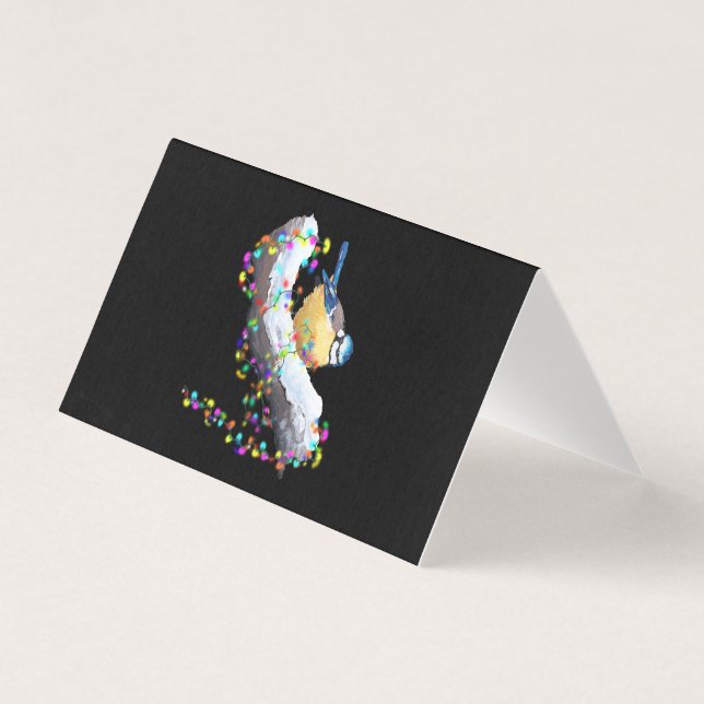 Tarjeta Twinkle Twinkle Little Tit (Anverso)