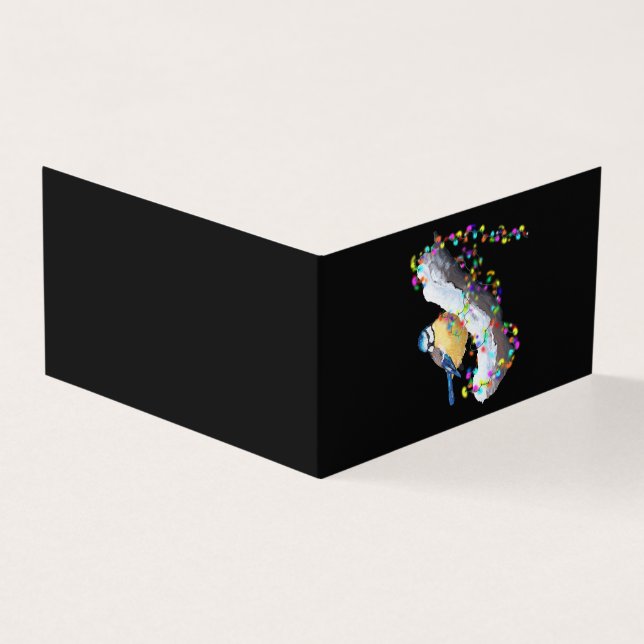 Tarjeta Twinkle Twinkle Little Tit (Exterior)