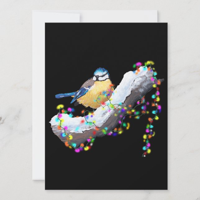 Tarjeta Twinkle Twinkle Little Tit (Anverso)