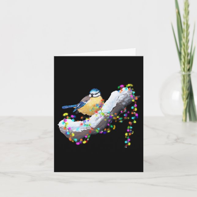 Tarjeta Twinkle Twinkle Little Tit (Anverso)