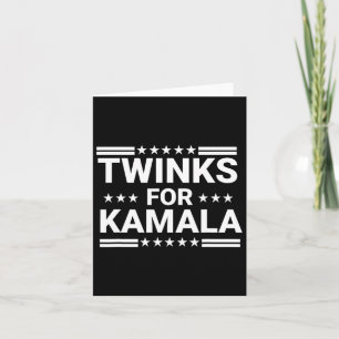 Tarjeta Twinks para Kamala Harris 1