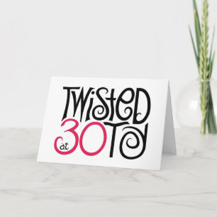 Tarjeta Twisted en 30 Card