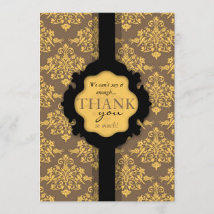 Tarjeta TY de Damasco Dorado 2