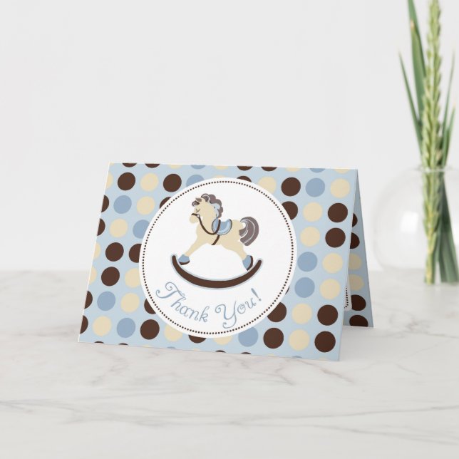 Tarjeta TY Rocke Horse Boy (Anverso)