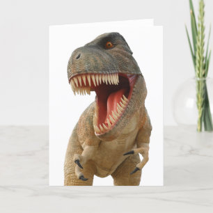 Tarjeta Tyrannosaurus Rex