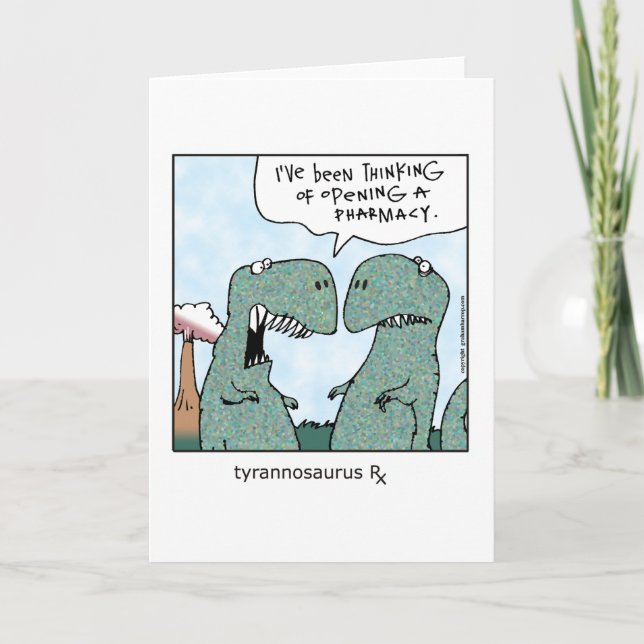 Tarjeta Tyrannosaurus Rx (Anverso)