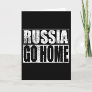 Tarjeta Ucrania Apoya Rusia Vete a Casa Meme Vladimir Puti