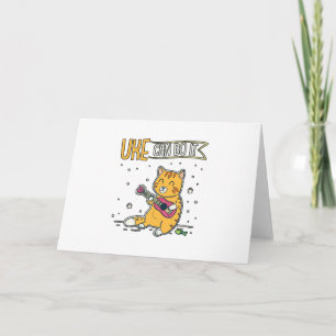 Tarjeta UKE puede hacerlo Ukulele Ukelele Guitar