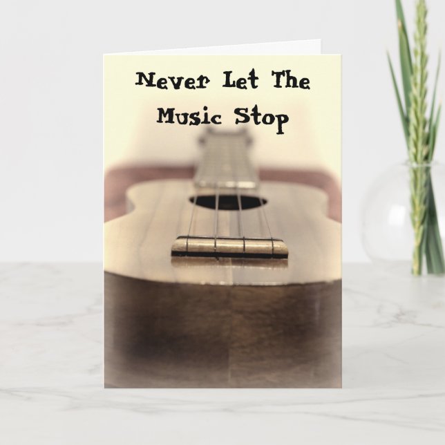 Tarjeta Ukulele (Anverso)