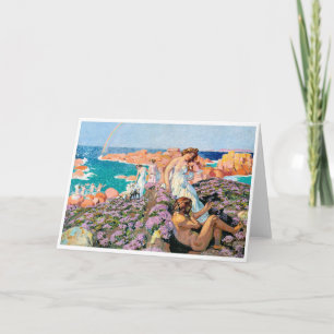 Tarjeta Ulises con Calypso, Maurice Denis