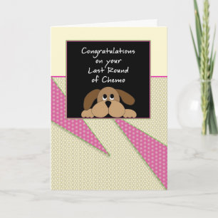 Tarjeta Última ronda de felicitaciones a los perros-naipes