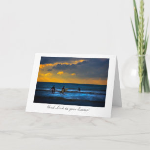 Tarjeta Última Surf Of Day - Suerte con los exámenes