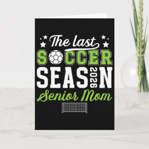 Tarjeta Última Temporada de Fútbol Mamá de Fútbol Senior 2