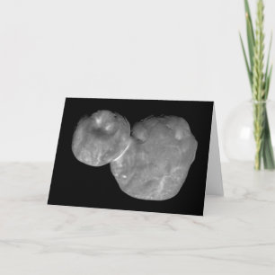 Tarjeta Ultima Thule Arrokoth Kuiper Belt (objeto)