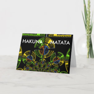 Tarjeta Último patrón de cultura tribal maasai africana co