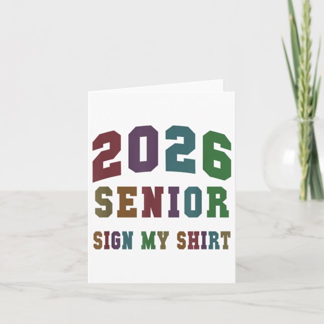 Tarjeta Último Primer Día Cl De 2026 Rótulo Principal Mi F (Anverso)