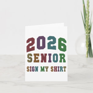 Tarjeta Último Primer Día Cl De 2026 Rótulo Principal Mi F