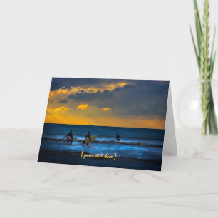 Tarjeta Último Surf Del Día - Métete Bien Pronto