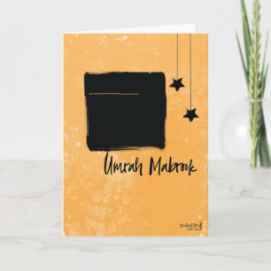 Tarjeta Umrah mubarak