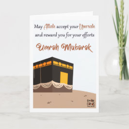 Tarjeta Umrah Mubarak