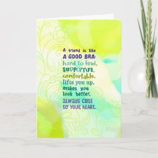 Tarjeta Un amigo es como un buen amigo