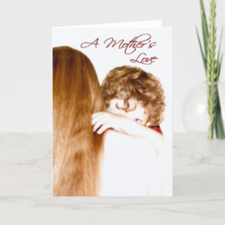 Tarjeta Un amor de madre
