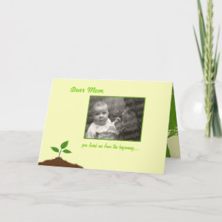 Tarjeta Un amor de madre crece con los años