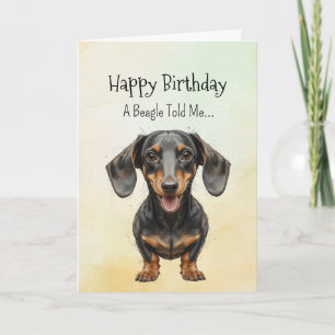 Tarjeta Un animal divertido de cumpleaños de la personalid