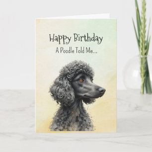 Tarjeta Un animal divertido de cumpleaños para la personal