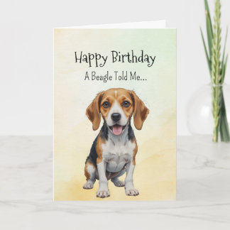 Tarjeta Un animal divertido del cumpleaños de la personali
