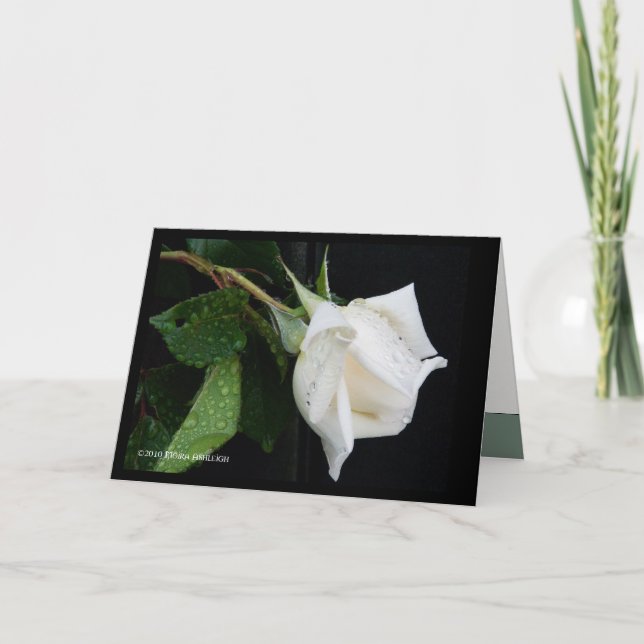 Tarjeta Un arco a la mañana (Anverso)